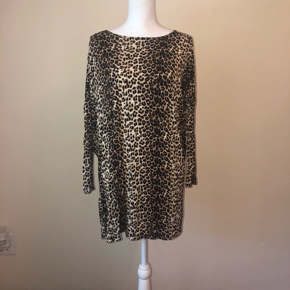 Leapard print Dress